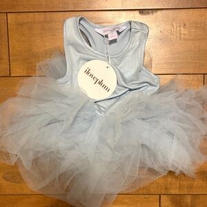 New! Iloveplum Kids Light Blue Tutu Costume